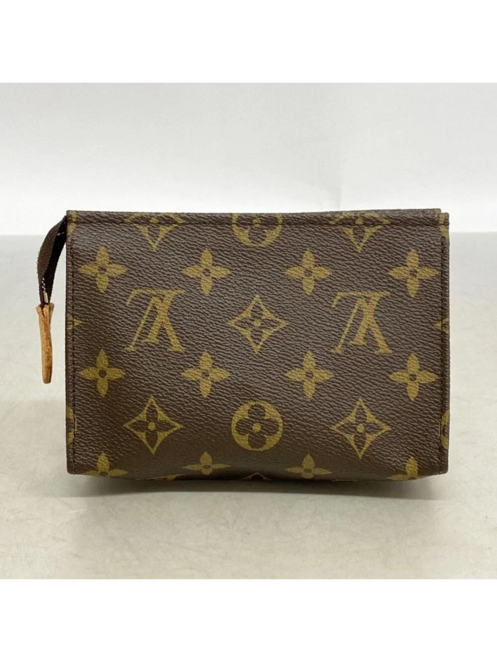 Louis Vuitton Pouch Monogram Pochette Toilette 15 Brown